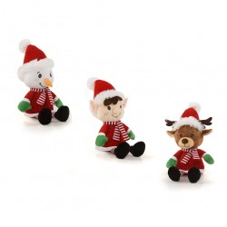 Χριστουγεννιάτικα  Λούτρινα Κοτλέ 20cm 3σχ