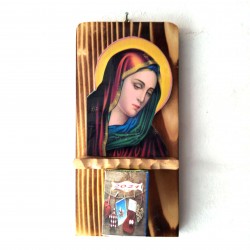 Ημερολόγιο Χειροποίητο Ξύλινο Ποιημάτων 11x23cm