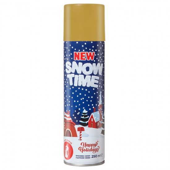 Χιόνι σπρέϊ Χρυσό 250ml