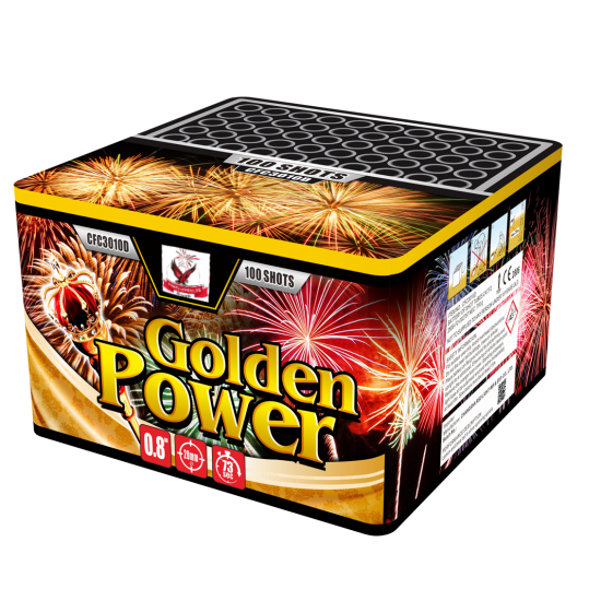 Πυροτέχνημα Golden Power 100 βολές