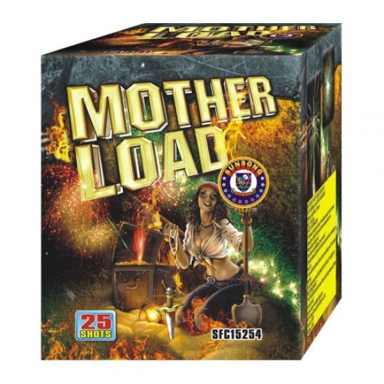 Πυροτεχνήματα Mother Load 25 βολές
