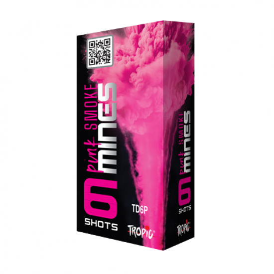 Πυροτέχνημα Ημέρας Ροζ 6 Βολές