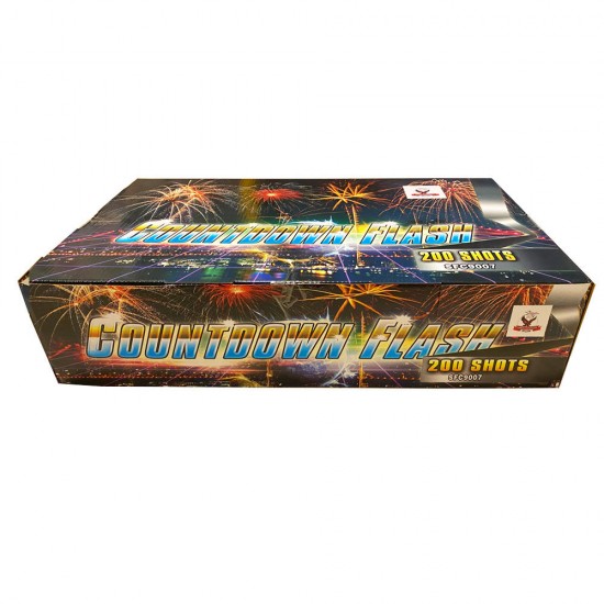 Πυροτεχνήματα Countdown Flash 200 βολών