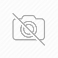 Γούρι Ρόδι ασημί με διακόσμηση 12cm